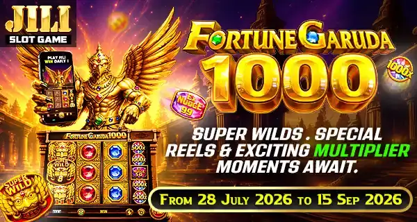 Fortune Garuda 1000 JILI slot game on Winexch360